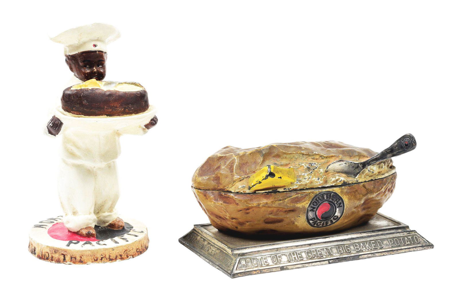 NORTHERN PACIFIC GREAT BIG BAKED POTATO ITEMS. (1 of 6)