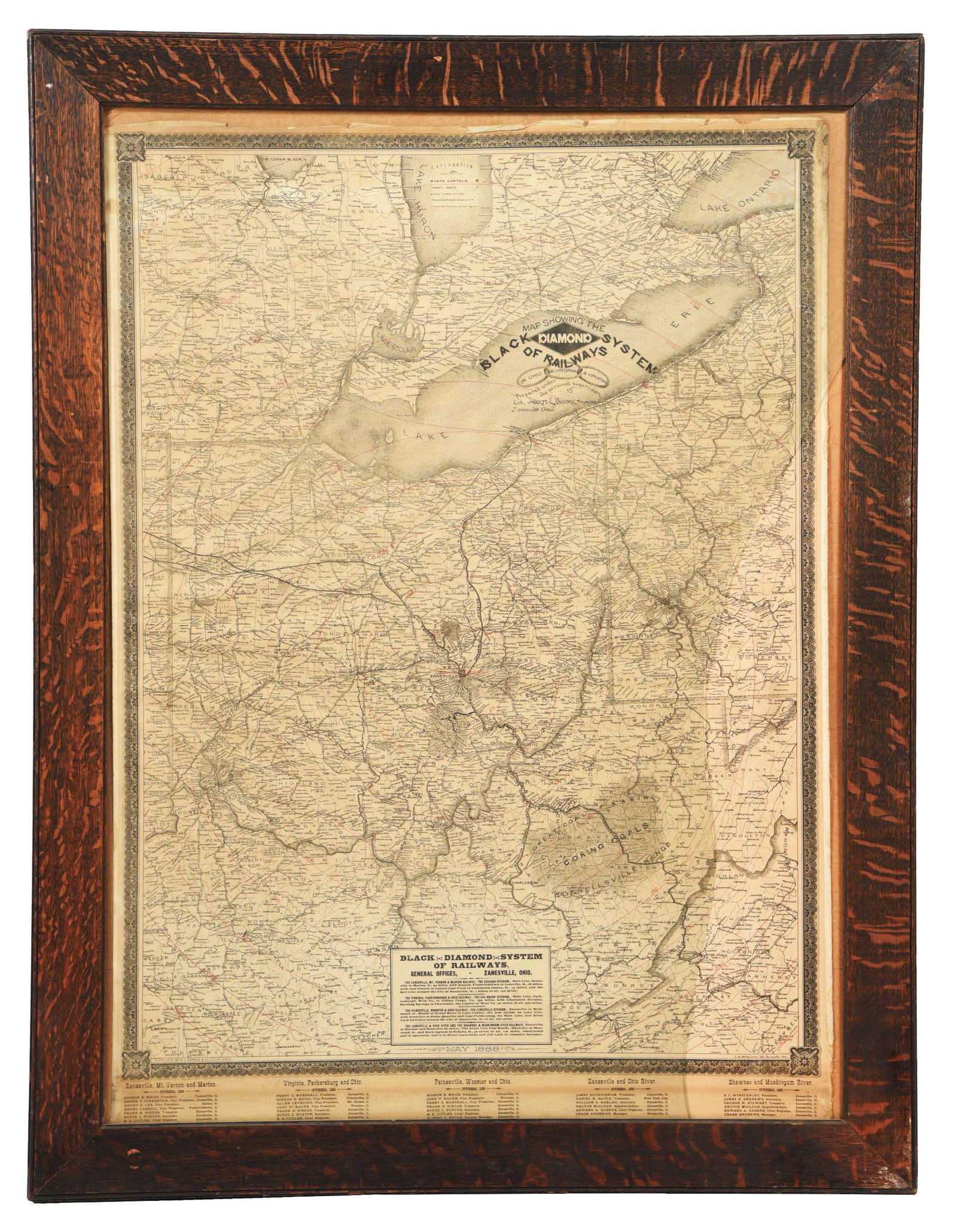 BLACK DIAMOND SYSTEM OF RAILWAYS IN OHIO, WEST VIRGINIA (1 of 9)