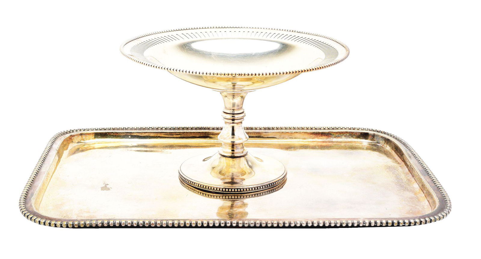 LOT OF 2: GREAT NORTHERN SILVER SERVING PIECES. (1 of 5)