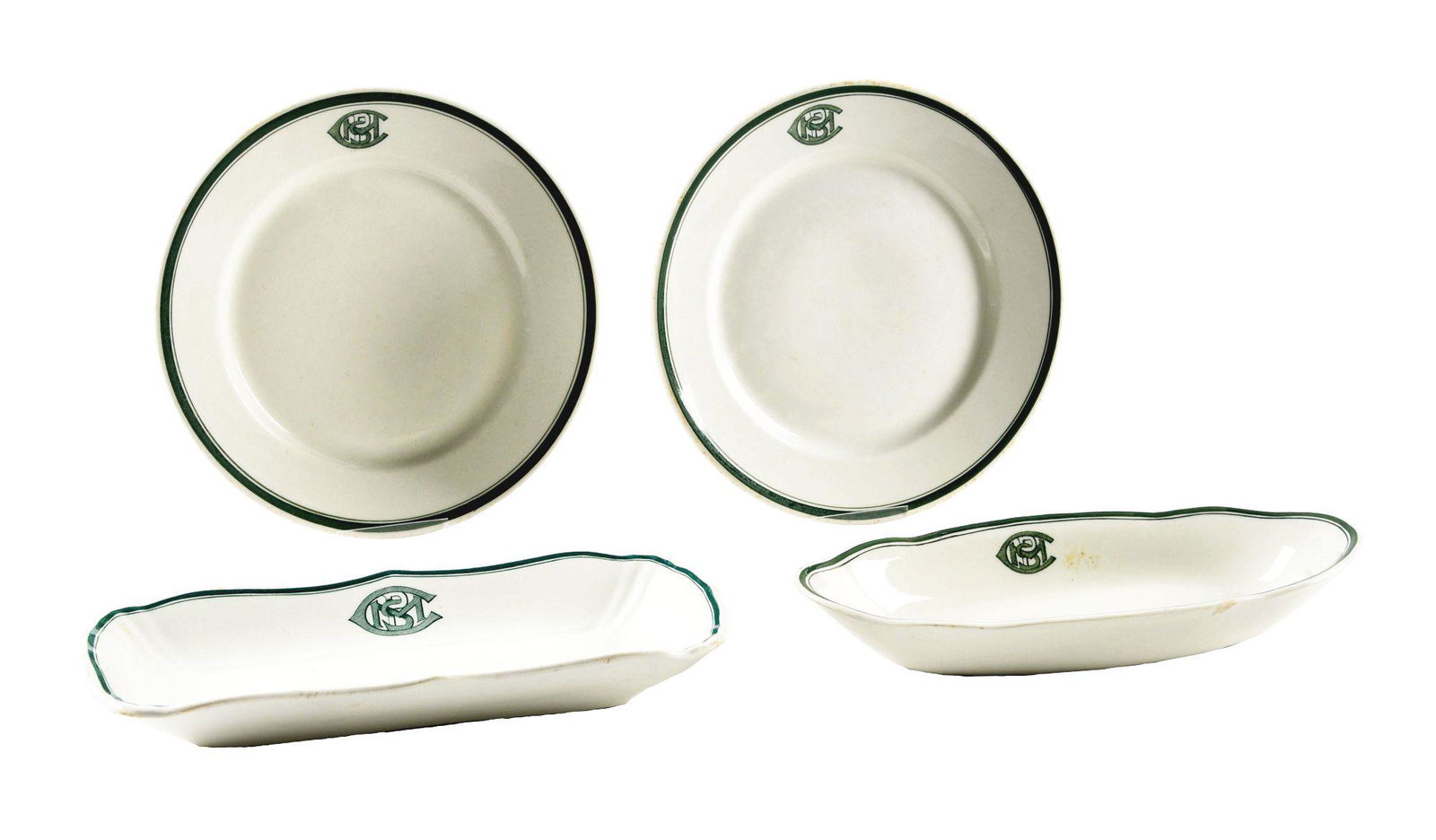 LOT OF 4: CHICAGO/MILWAUKEE/ST. PAUL "PUGET" PATTERN (1 of 12)