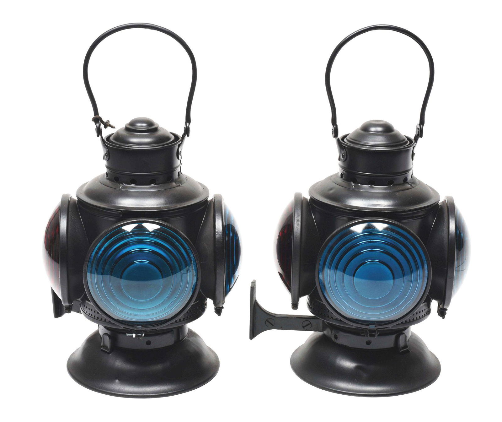 NYC&HR MARKER LAMP PAIR. (1 of 7)