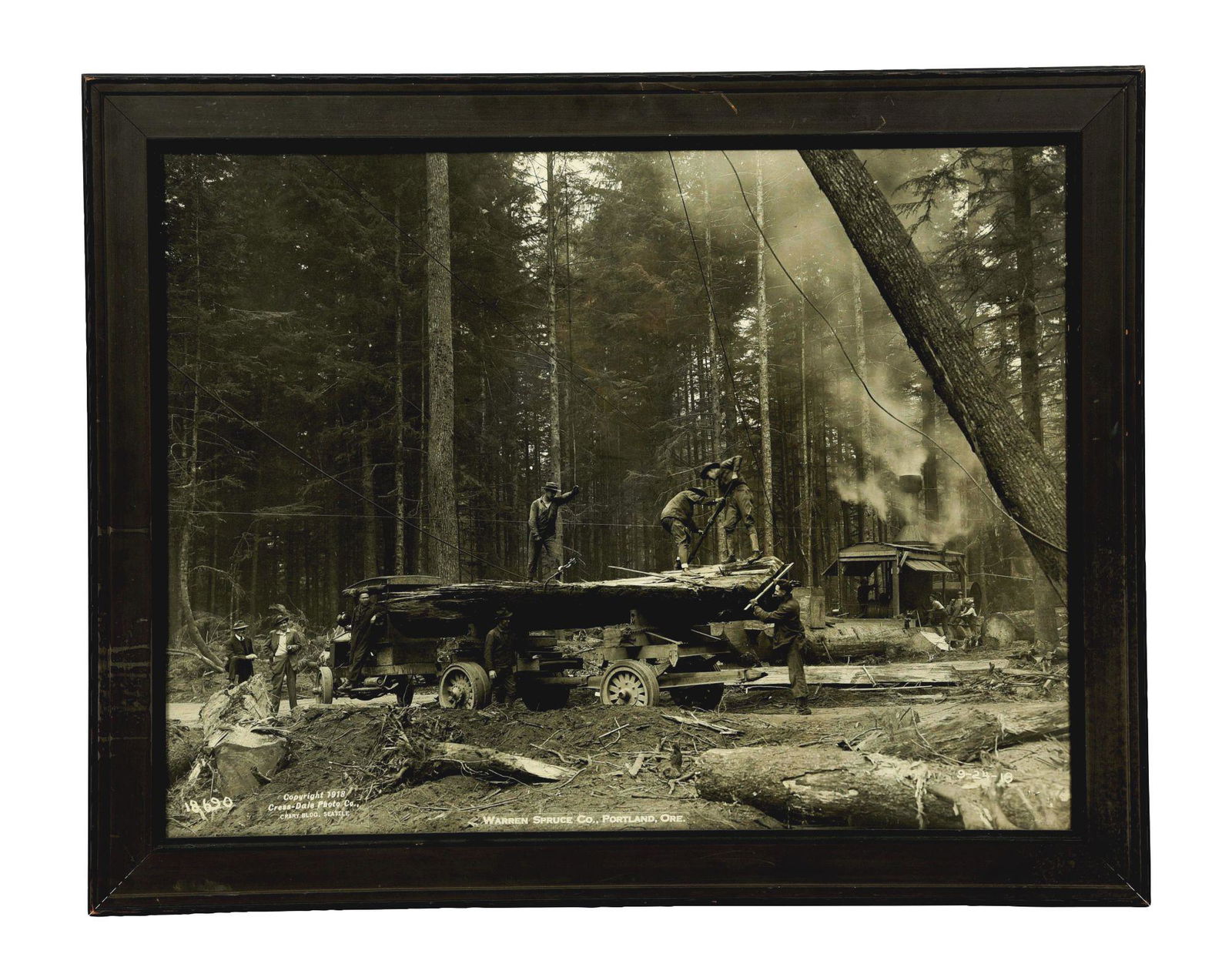 FRAMED WARREN SPRUCE CO. (1 of 5)