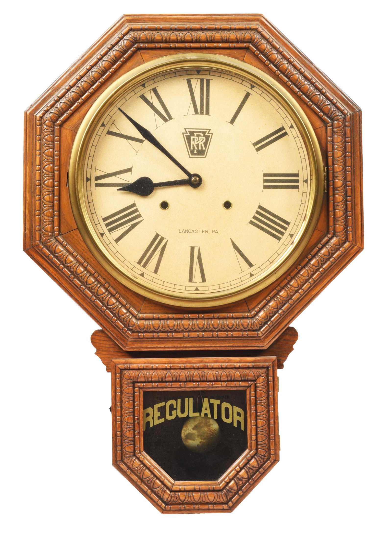 PRR REGULATOR WALL CLOCK. (1 of 6)