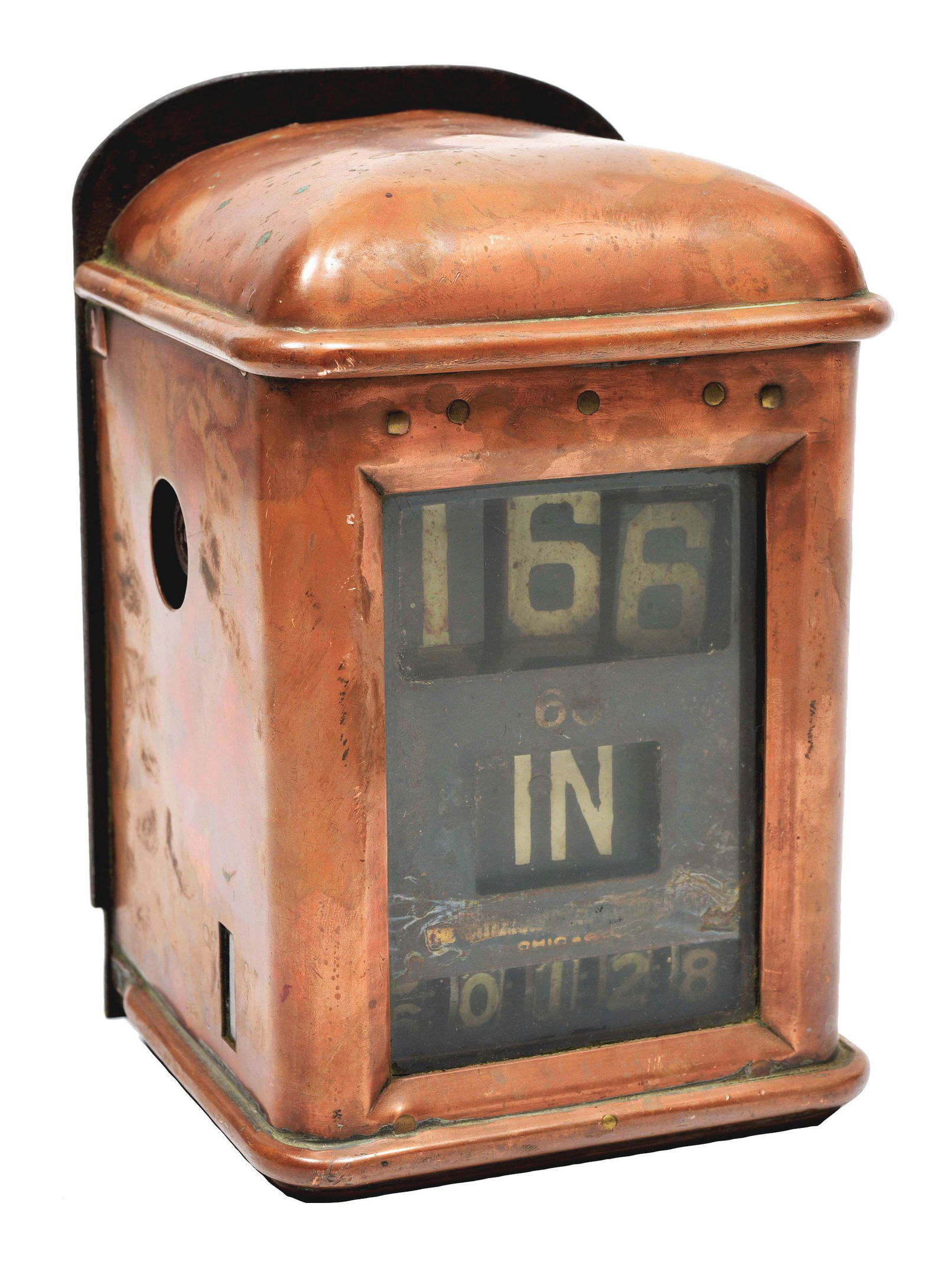 COPPER METER BOX. (1 of 5)
