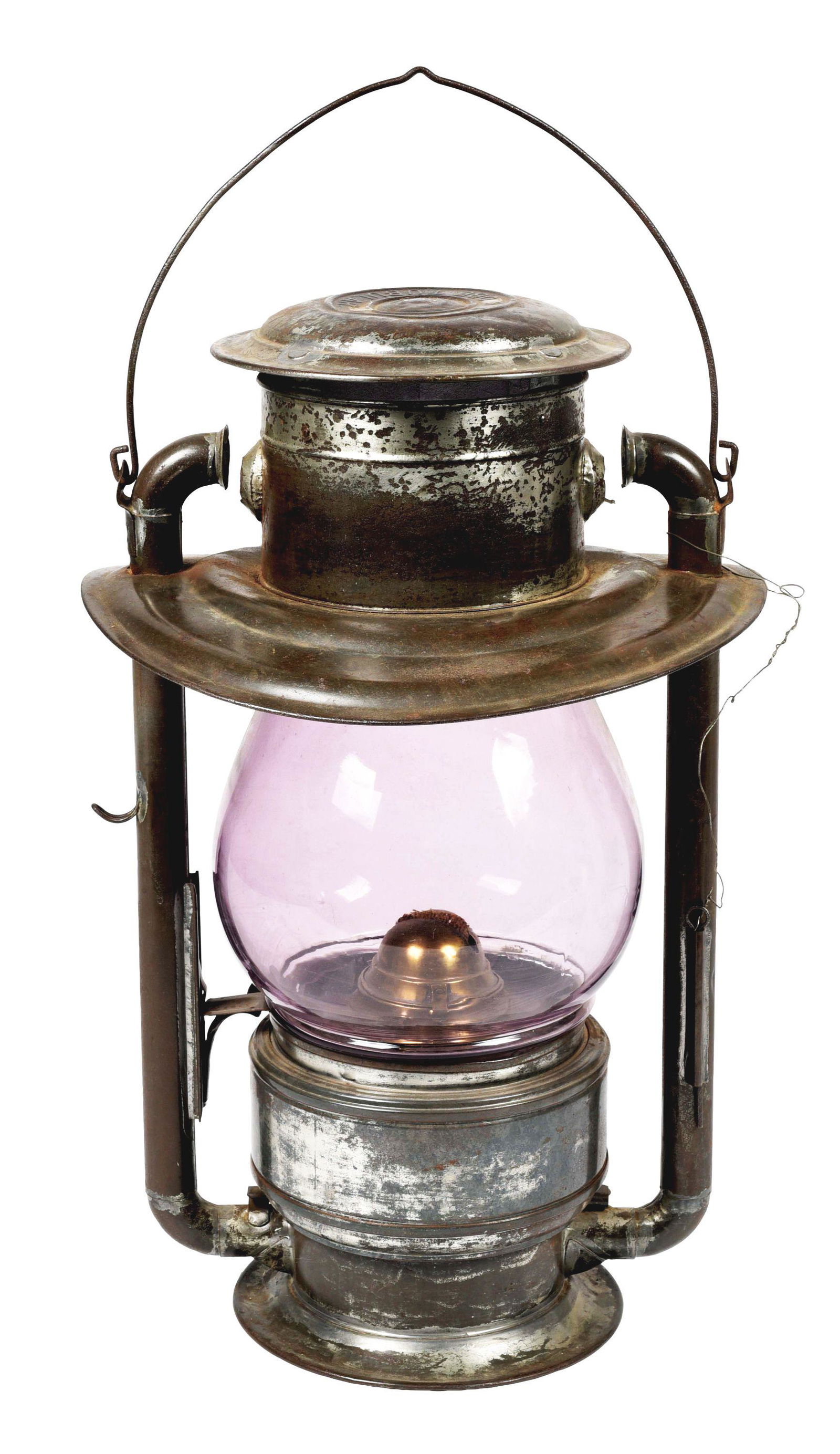 DIETZ NO. 3 TUBULAR GLOBE PLATFORM LANTERN. (1 of 6)