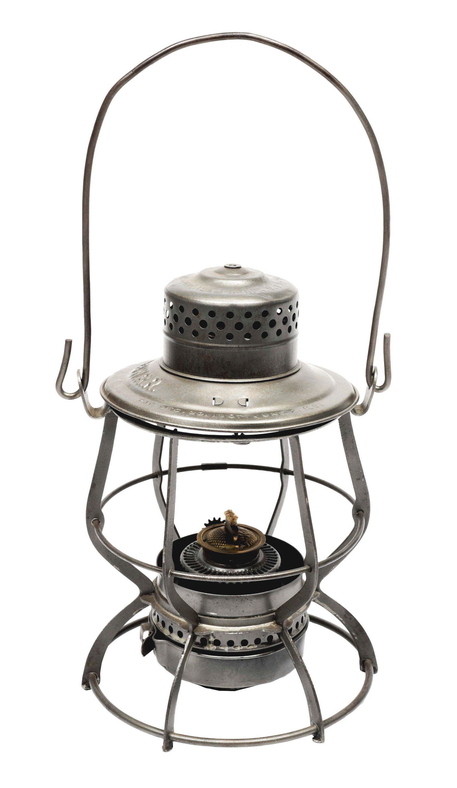 PB&W RR KEYSTONE "CASEY" RAILROAD LANTERN. (1 of 9)