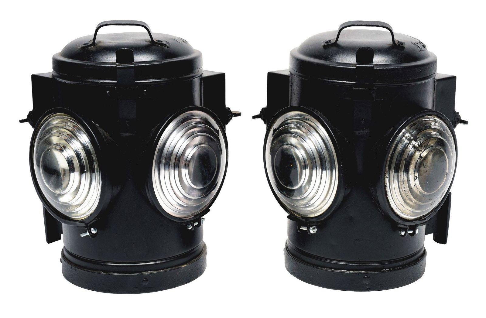 LOT OF 2: C & NW RR MARKED ON TOP ADLAKE-STYPE (1 of 9)