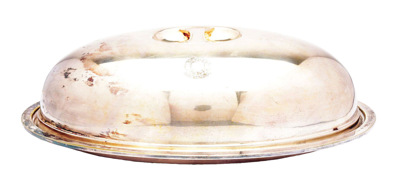 NORTHERN PACIFIC SILVER COVERED DISH. (1 of 10)