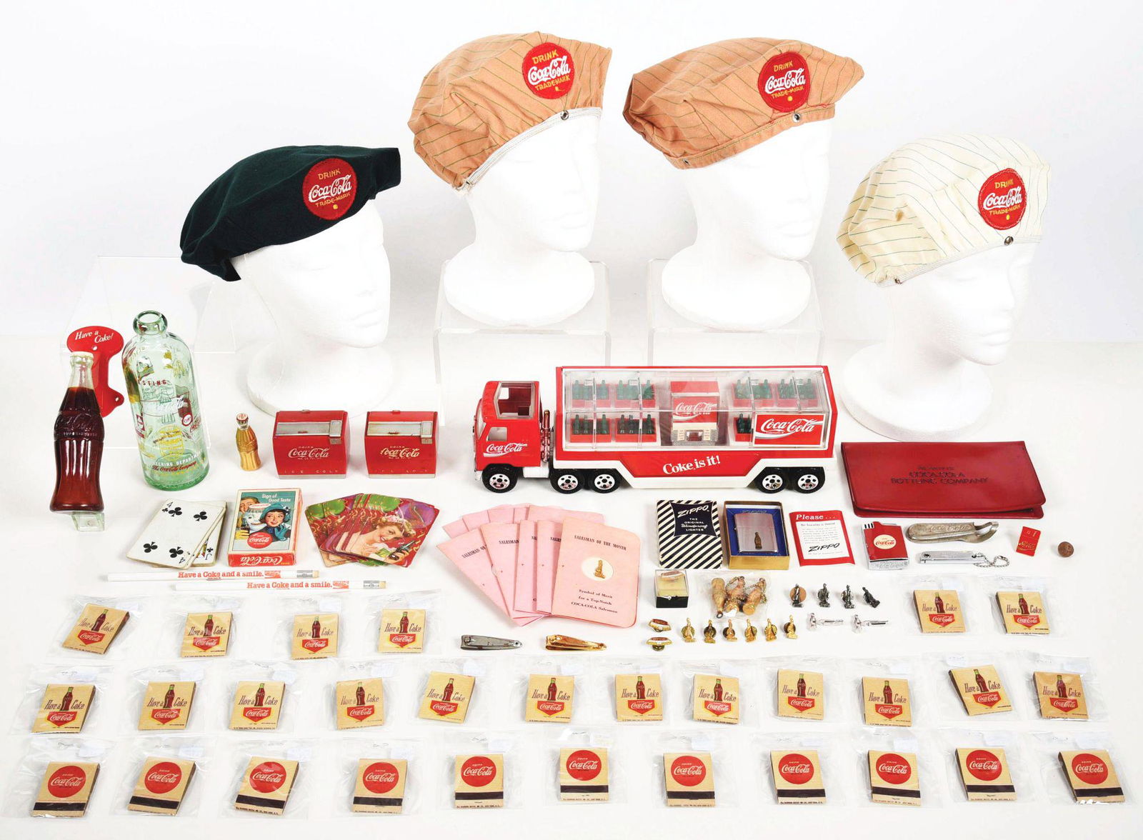 LARGE LOT OF COCA-COLA ITEMS. (1 of 5)