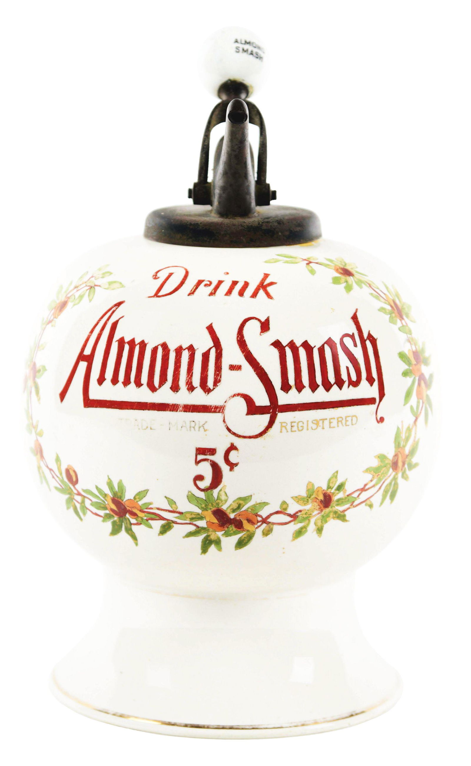 ALMOND SMASH SYRUP DISPENSER. (1 of 9)