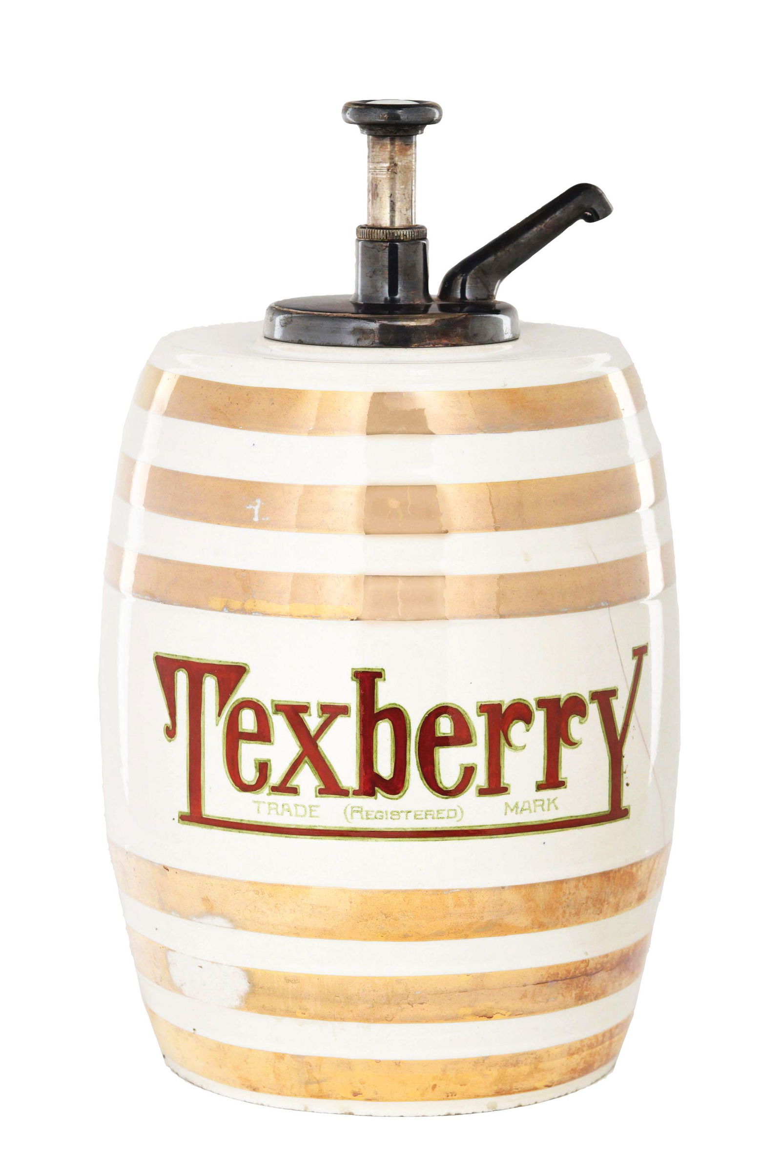 TEXBERRY SYRUP DISPENSER. (1 of 9)