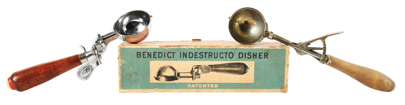 LOT OF 2: ICE CREAM SCOOPS. (1 of 7)