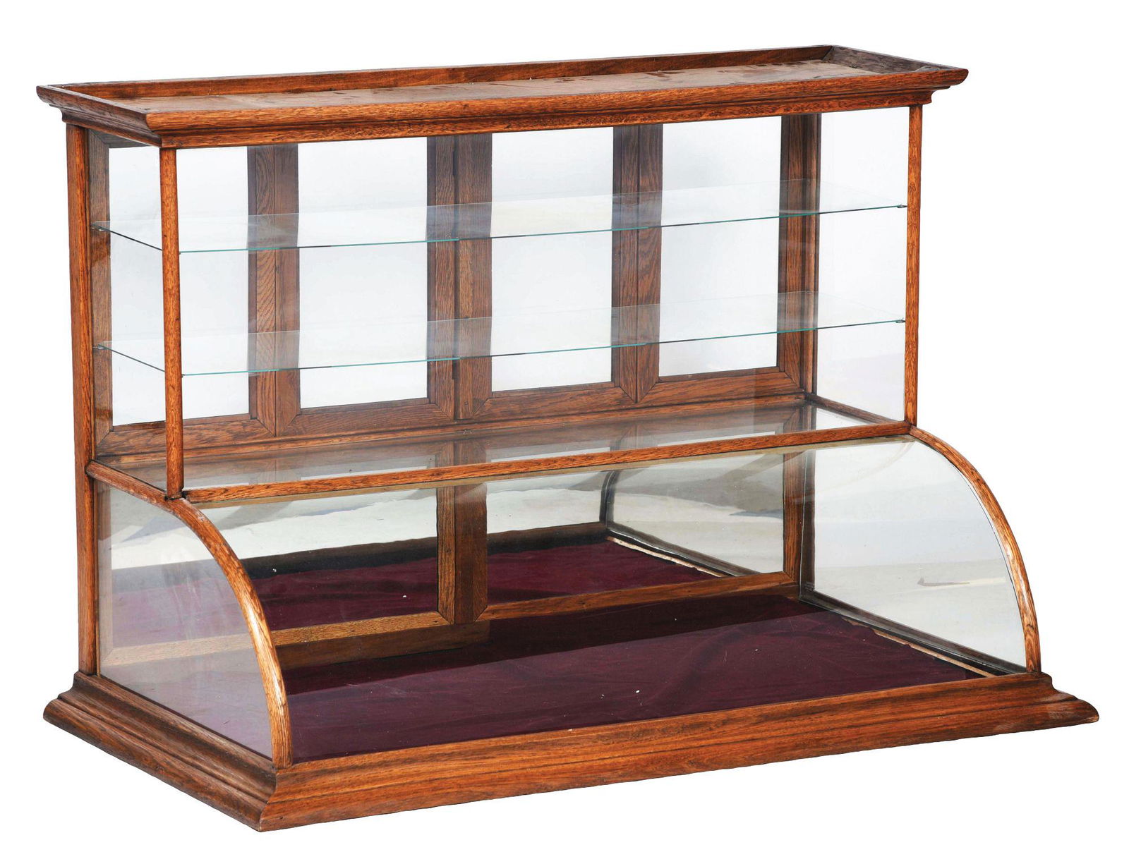 WIDE FRONT TOWER COUNTRY STORE DISPLAY CASE. (1 of 5)