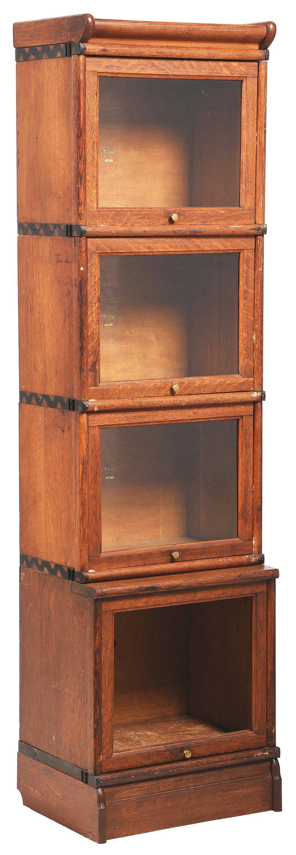 4-STACK MACEY STACKING BOOKCASE. (1 of 4)