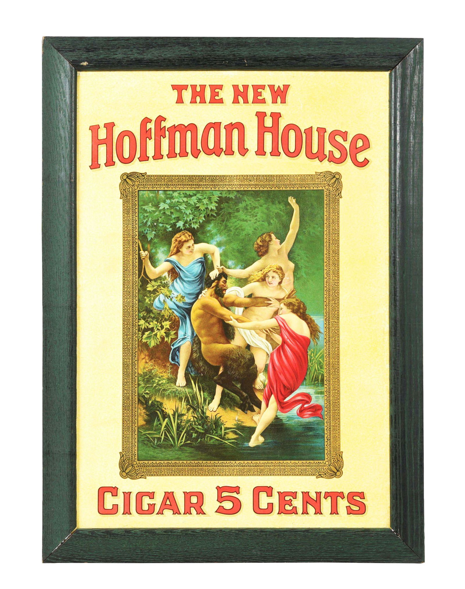 HOFFMAN HOUSE CIGAR ADVERTISEMENT.