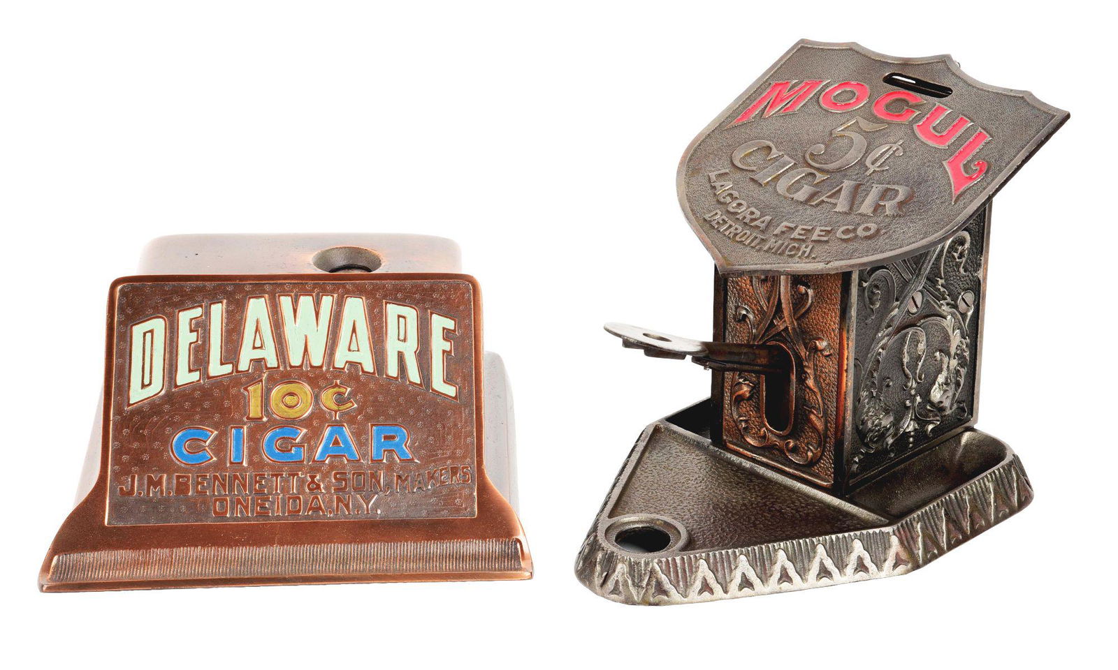 LOT OF 2: CIGAR CUTTERS. (1 of 4)