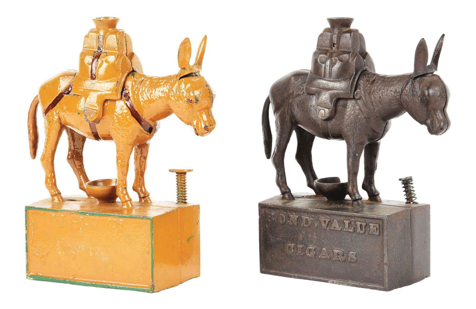 LOT OF 2: HEADS OR TAILS DONKEY TRADE STIMULATORS. (1 of 6)