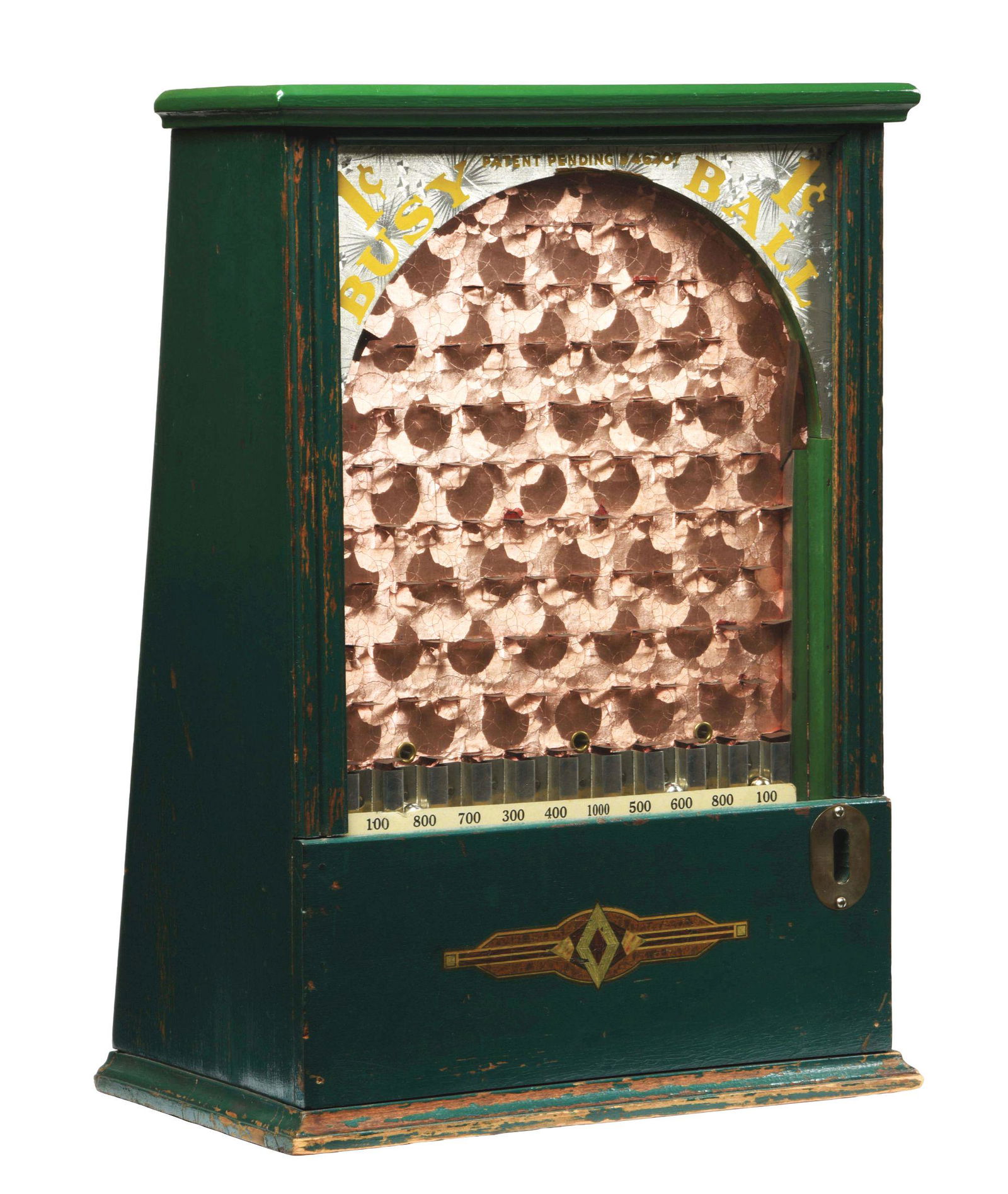 1¢ "BUSY BALL" COUNTERTOP ARCADE GAME. (1 of 6)