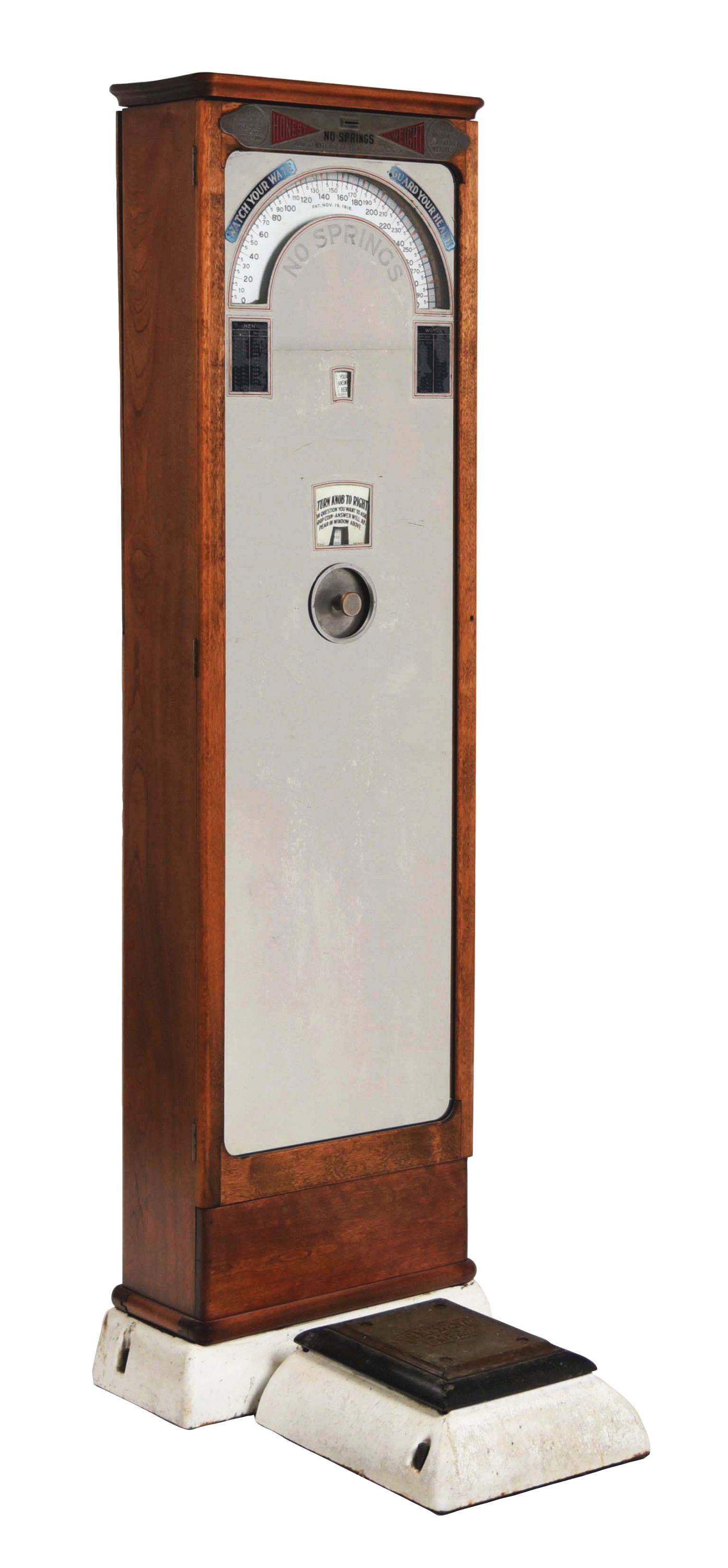 1¢ HONEST WEIGHT SCALE. (1 of 4)