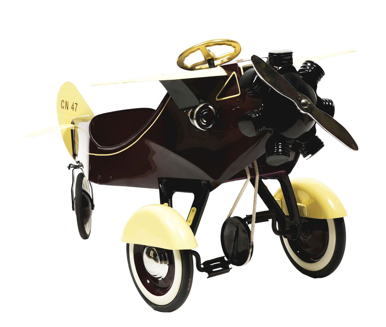 CN 47 AIR MAIL PEDAL CAR AIRPLANE. (1 of 5)