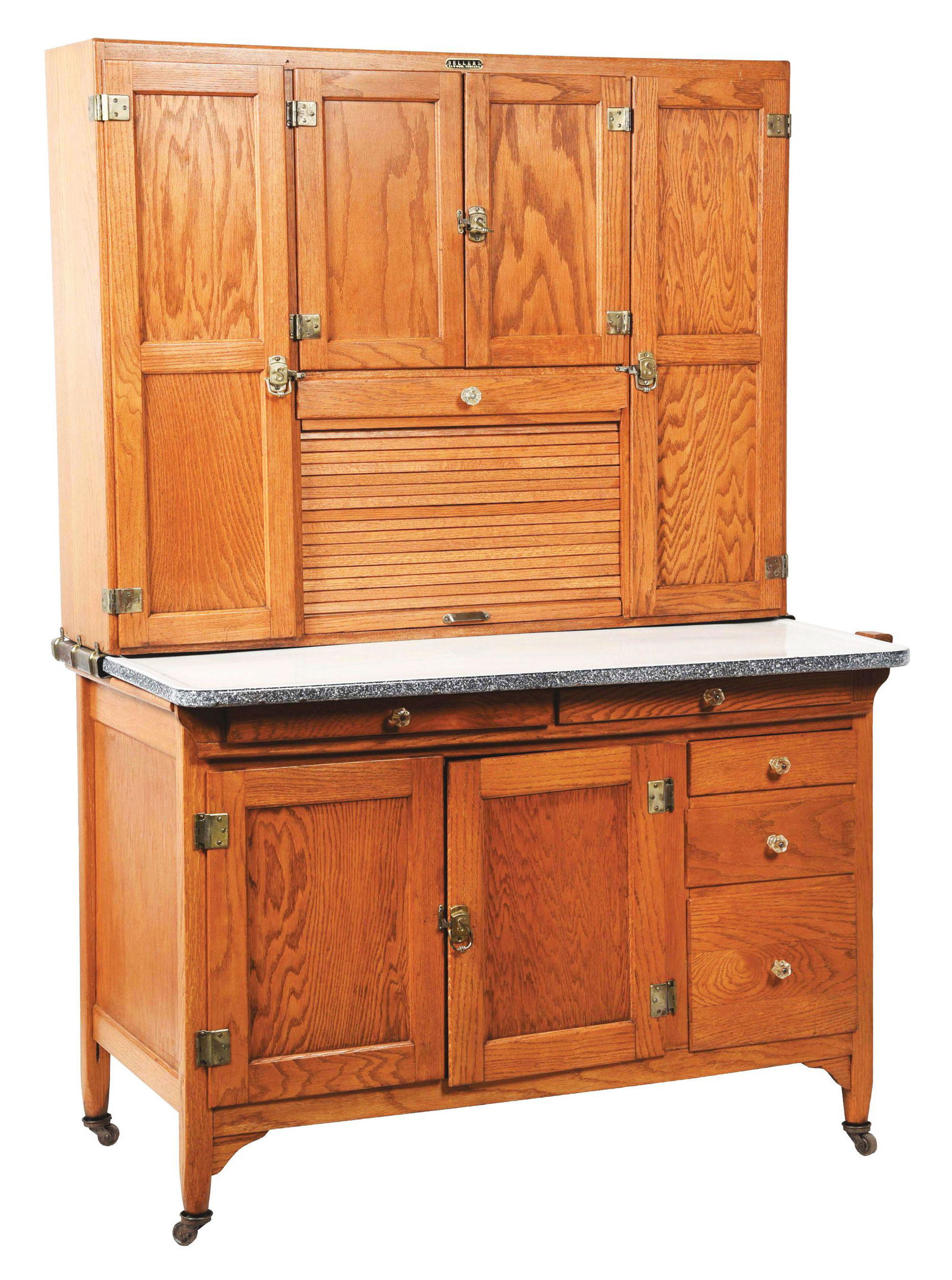 COUNTRY STORE HOOSIER CABINET WITH ALL OF THE (1 of 6)