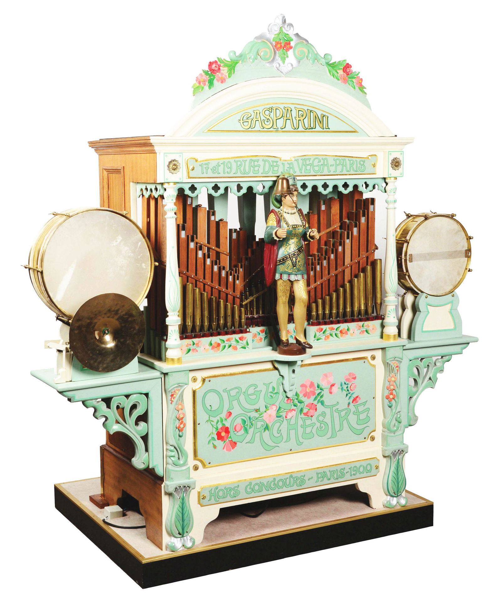 BEAUTIFUL DEMURE GASPARINI PIPE ORGAN . (1 of 8)