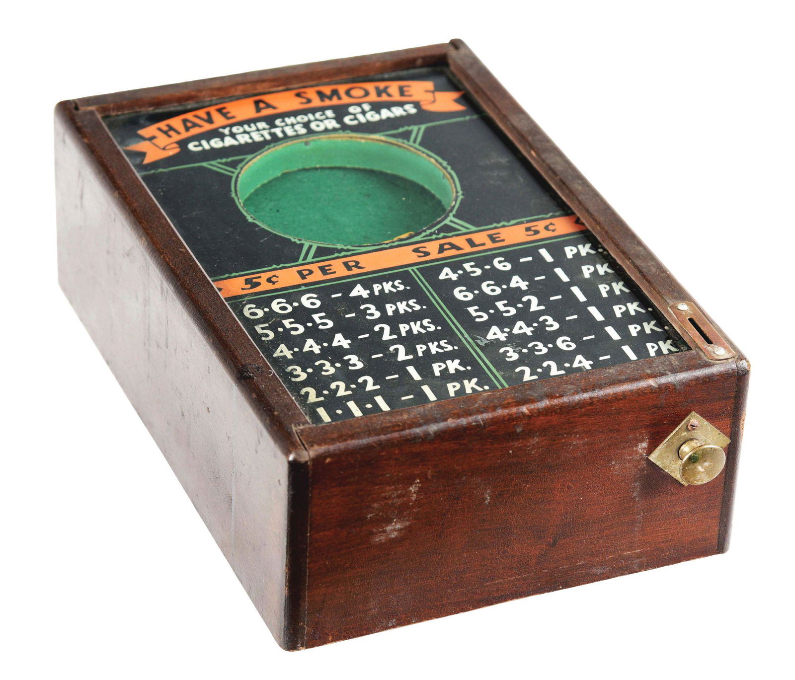 5¢ AMERICAN MFG. HAVE A SMOKE TRADE STIMULATOR. (1 of 4)