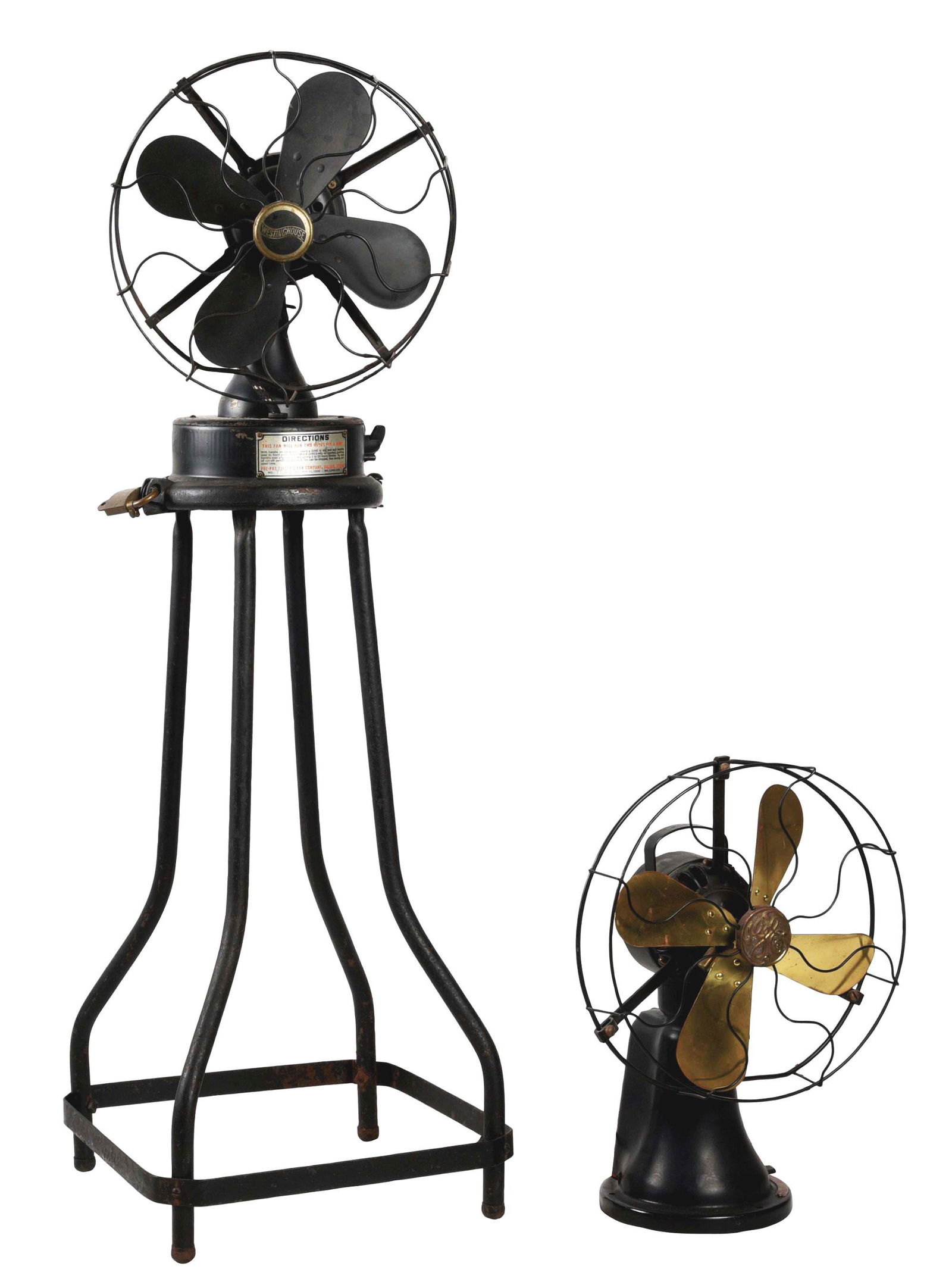 LOT OF 2: COIN-OPERATED FANS. (1 of 4)