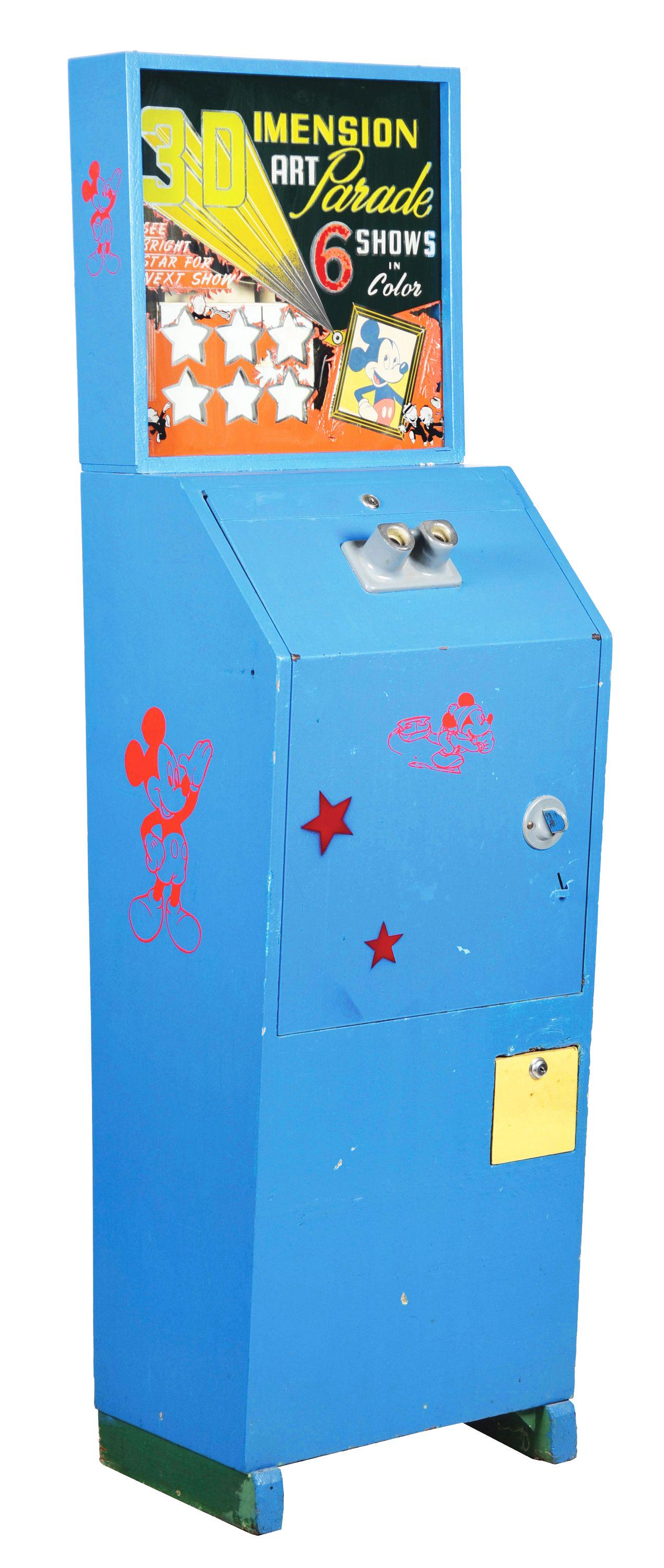 3 DIMENSIONAL ART PARADE MACHINE. (1 of 5)