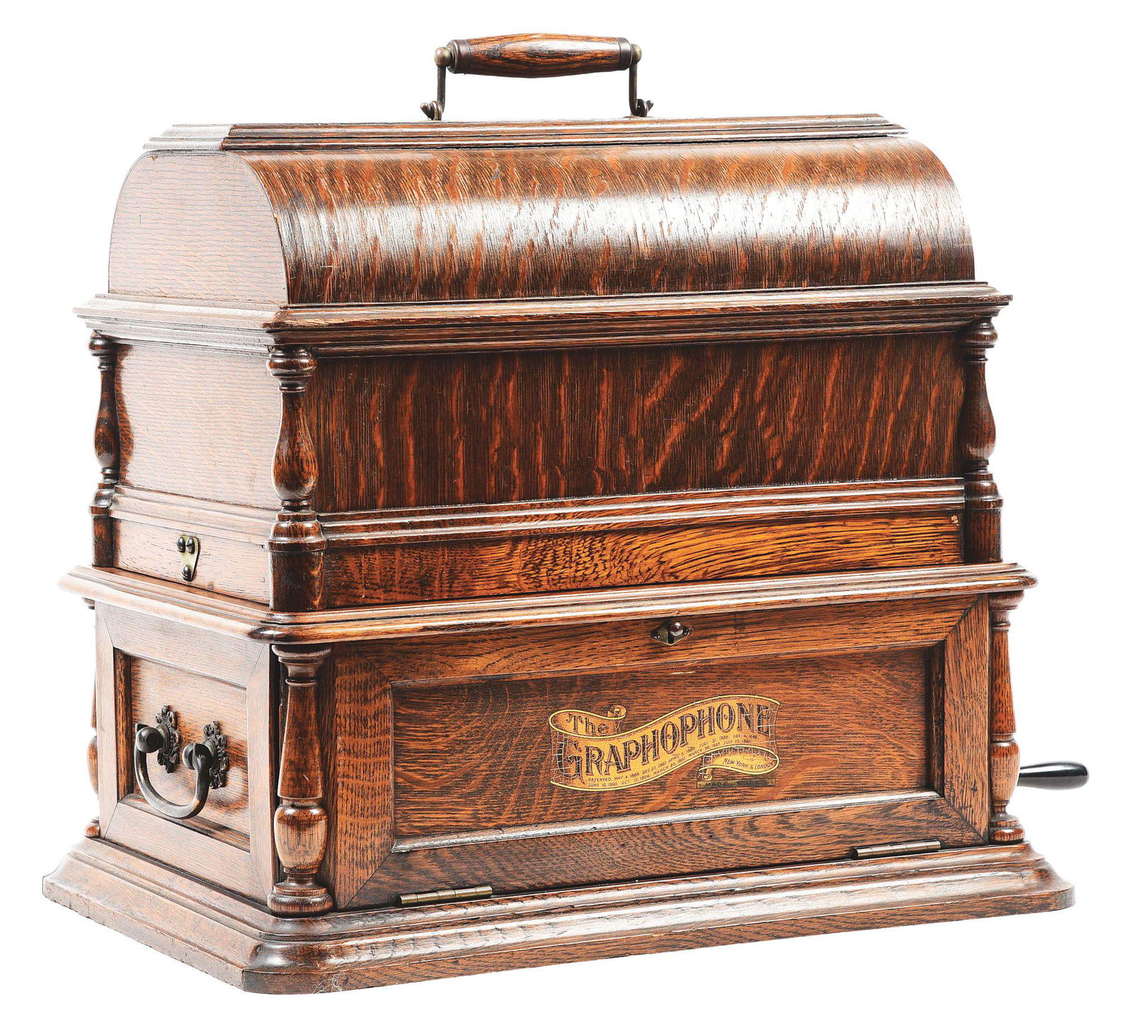 BEAUTIFUL COLUMBIA MODEL BO GRAPHOPHONE. (1 of 9)