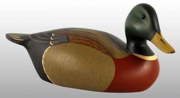 Wooden Hornick Bros. Stoney Point Duck Decoy.