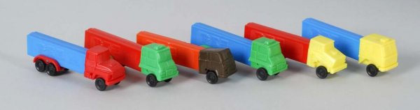 Lot of 6: Truck Pez Dispensers.: Condition (Near Mint).