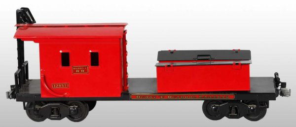 Pressed Steel Buddy L Work Caboose Toy.: Description American. Contemporary. T production. New old stock. Size 22" L.