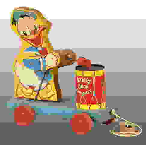Fisher Price No. 454 Donald Duck Drummer.