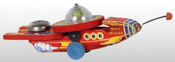 Lot of 7: Fisher Price Pull Toys.: Description American. Includes no. 750 Space Blazer and six Gabby Quaky Family toys. Condition (Good - Very Good). Size Largest: 11" L.