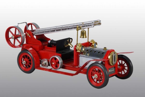 Mamod No. 1404 FE1 Fire Engine Steam Toy.: Condition (Near Mint Plus). Size 17" L.