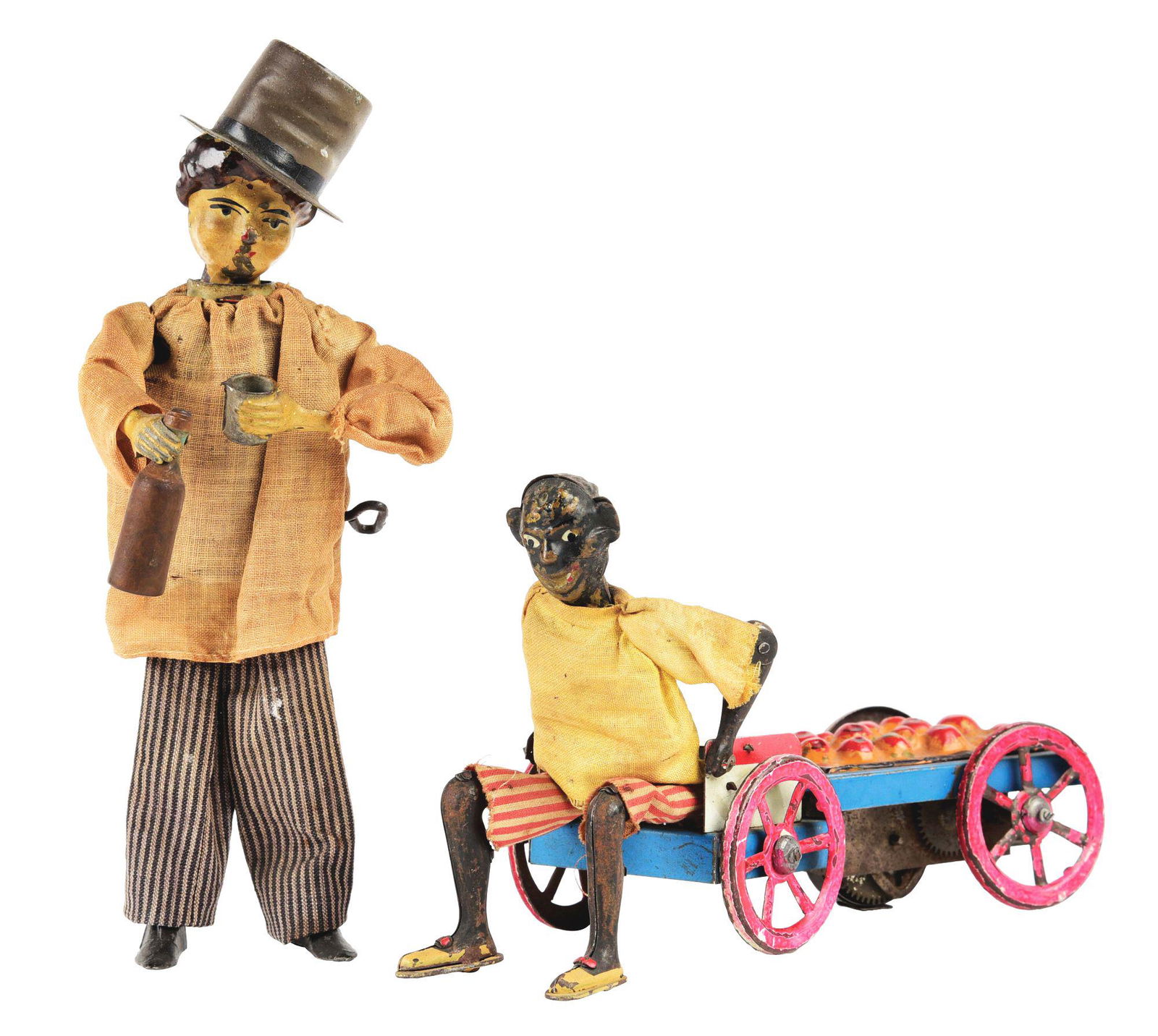 LOT OF 2: FRENCH MARTIN WIND-UP TOYS. (1 of 2)