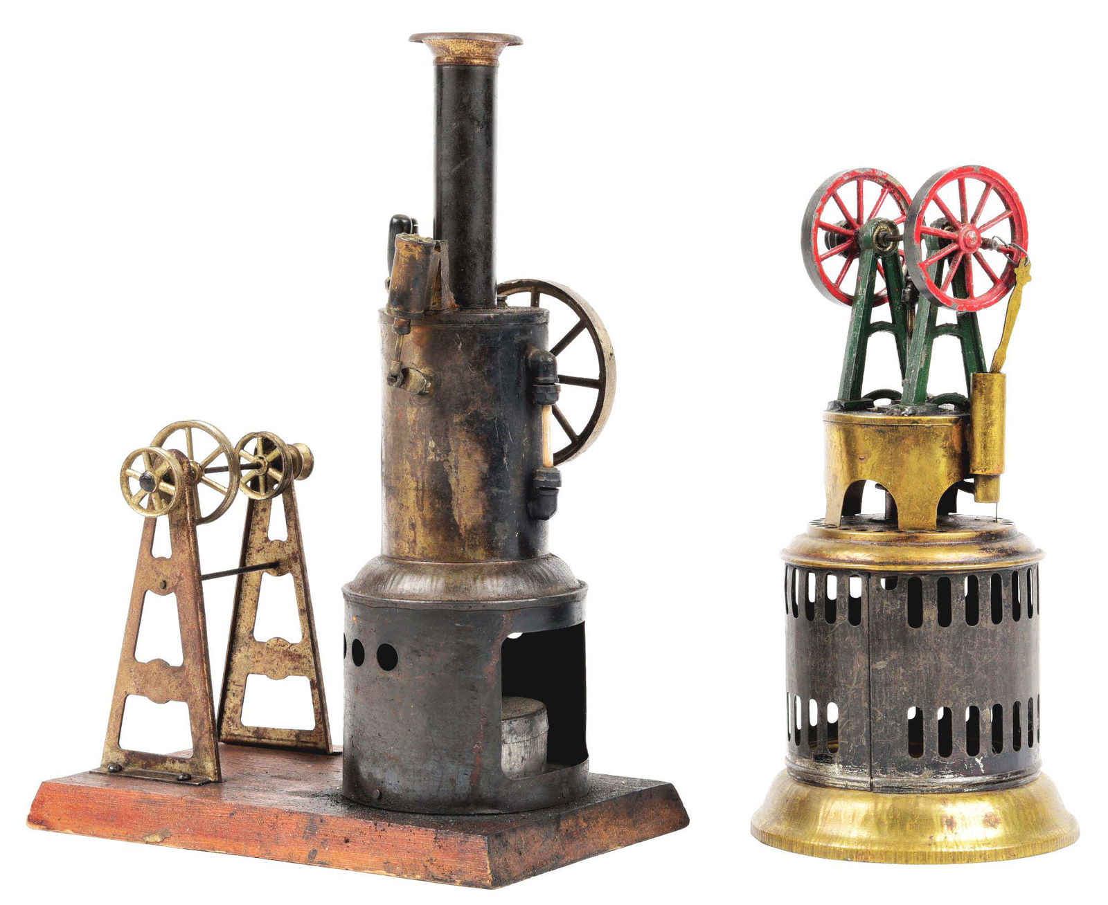 LOT OF 2: EARLY AMERICAN MADE WEEDEN STATIONARY STEAM (1 of 4)