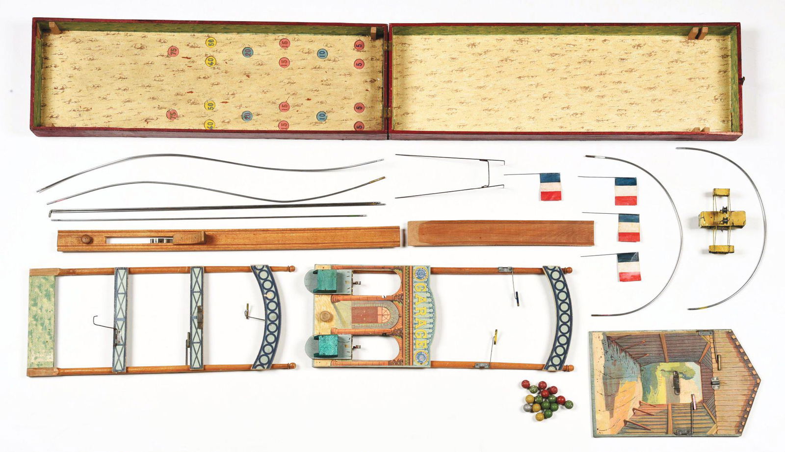 VERY EARLY PRE WAR FRENCH AVIATION GAME. (1 of 6)