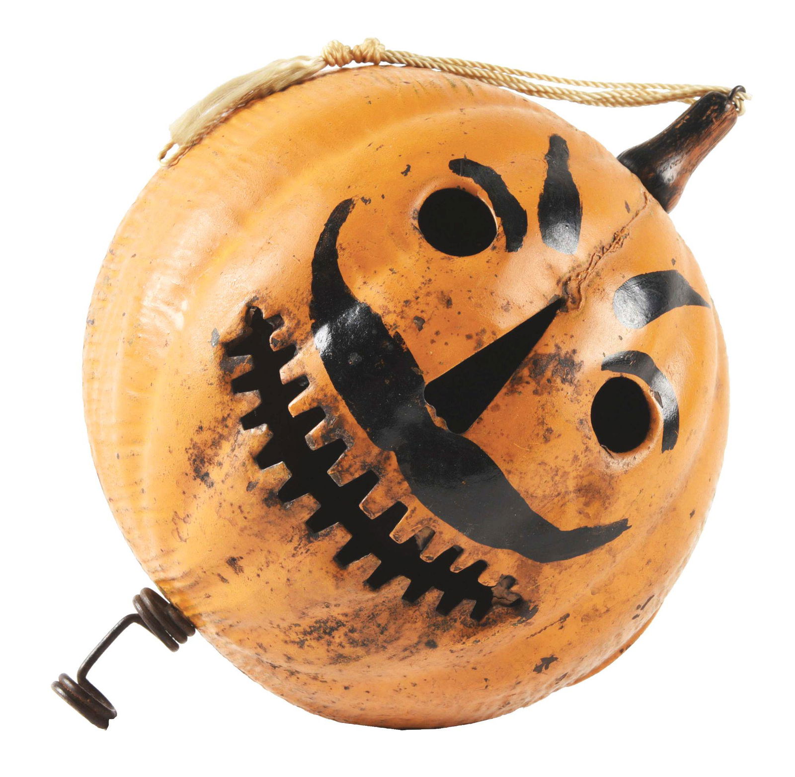 VERY EARLY PRE-WAR TIN LITHO JACK-O-LANTERN PARADE (1 of 4)