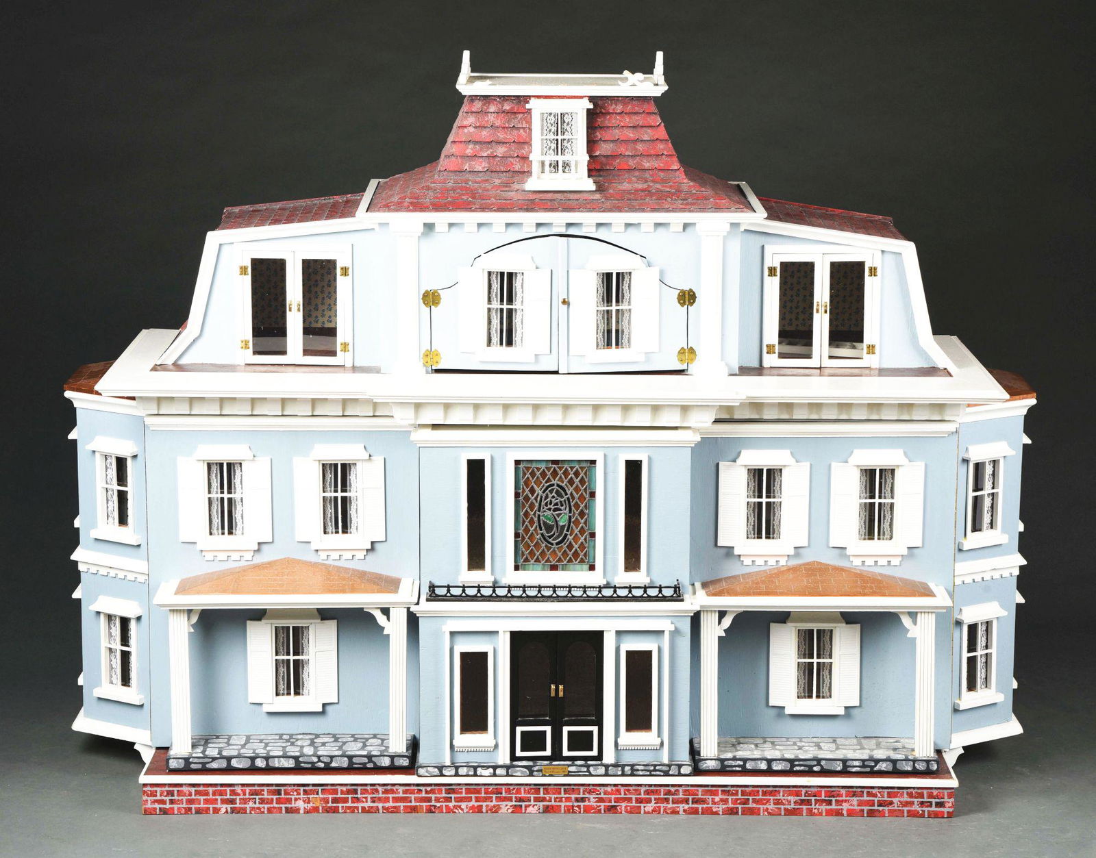LARGE DOLL HOUSE BY PAUL A. BROUDER. (1 of 11)