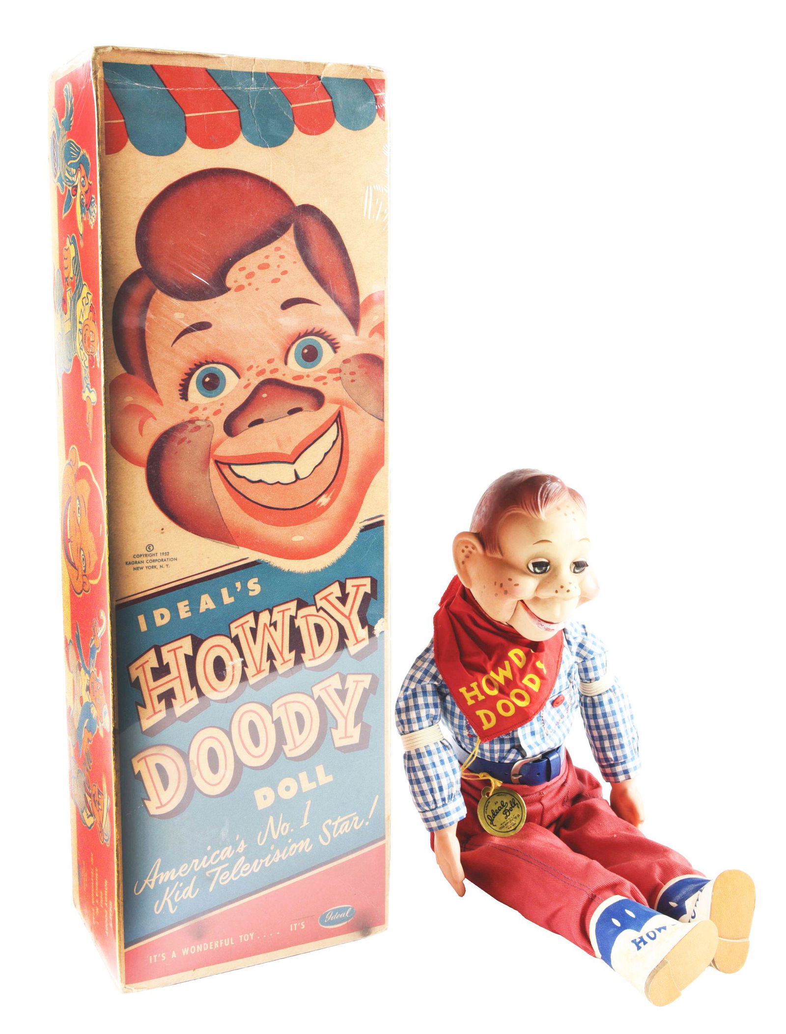 IDEAL'S HOWDY DOODY DOLL. (1 of 4)