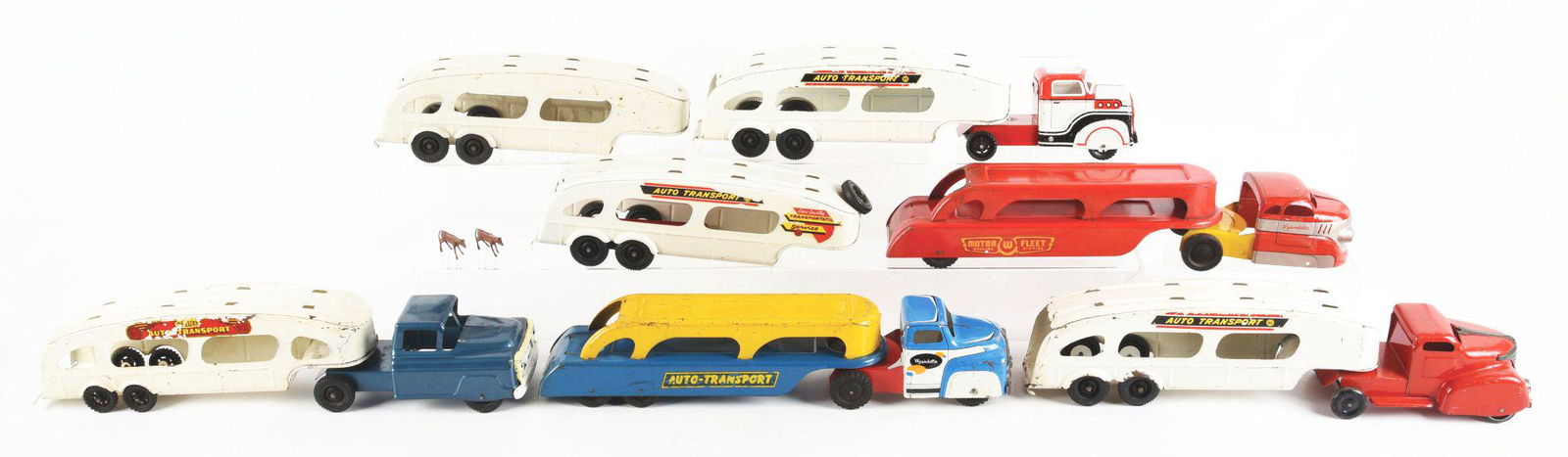 LARGER LOT OF PRESSED STEEL MOSTLY MARX AND WYANDOTTE (1 of 2)