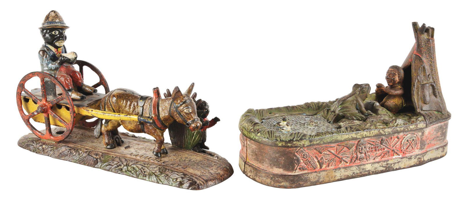 LOT OF 2: BAD ACCIDENT AND CHIEF BIG MOON BANKS. (1 of 7)