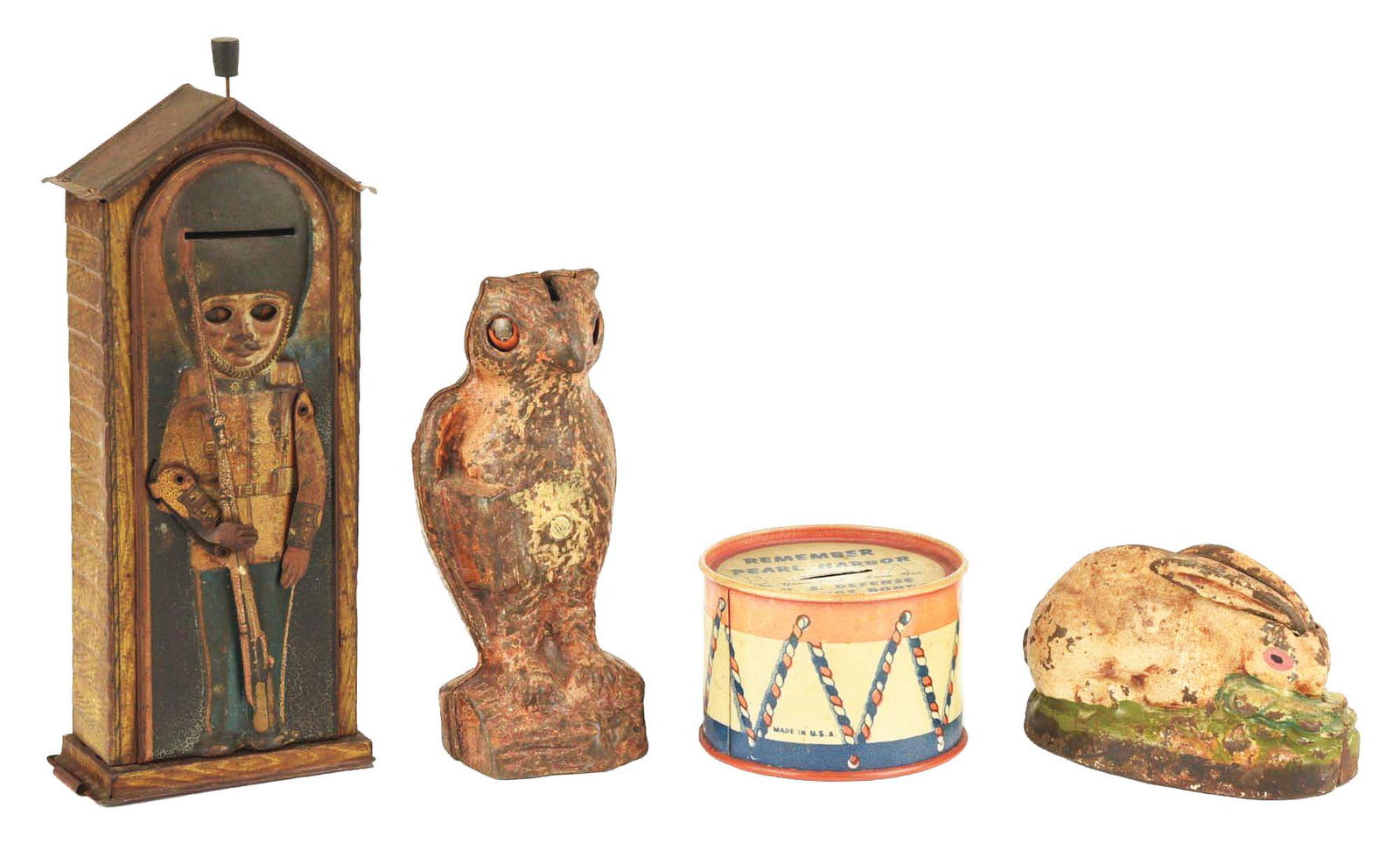 LOT OF 4: BANKS. (1 of 6)