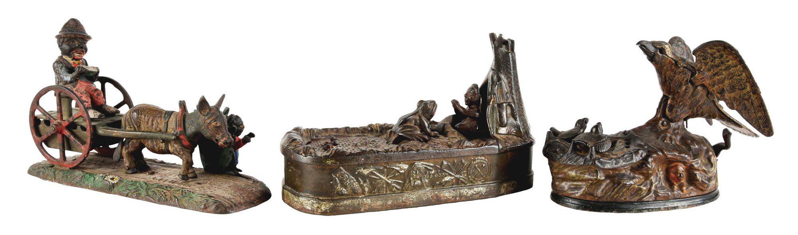 LOT OF 3: BAD ACCIDENT, CHIEF BIG MOON, AND EAGLE WITH (1 of 8)