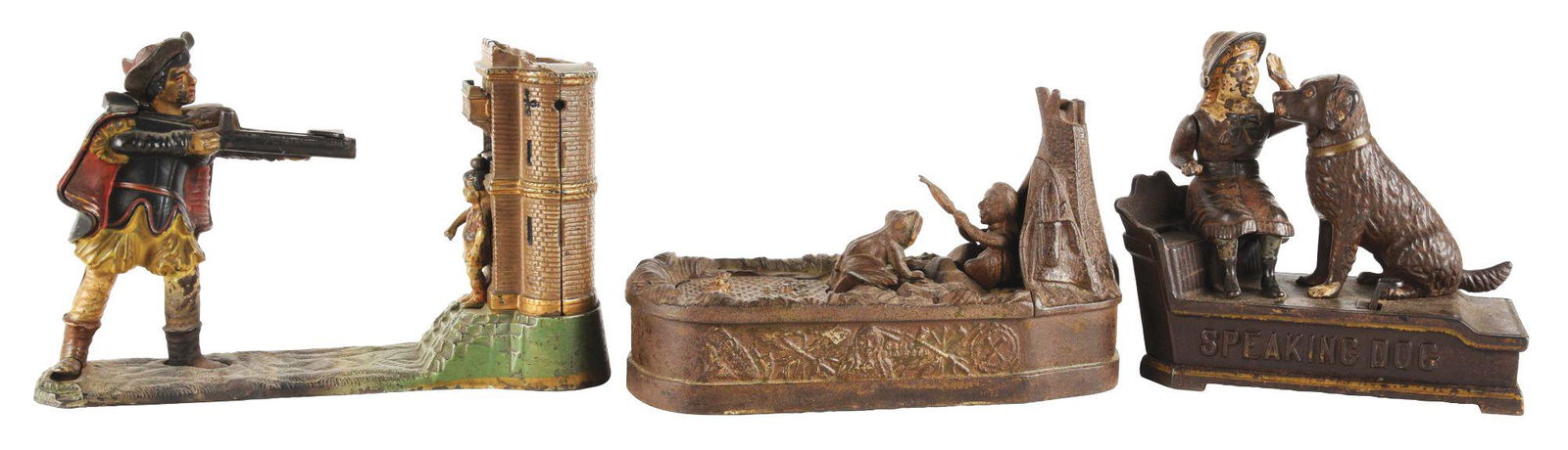 LOT OF 3: WILLIAM TELL, SPEAKING DOG, AND CHIEF BIG (1 of 8)