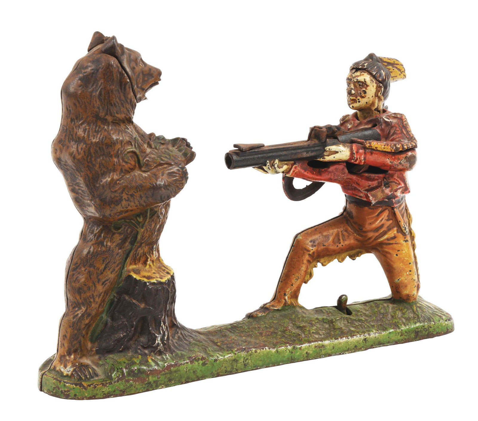 INDIAN AND BEAR MECHANICAL BANK. (1 of 4)