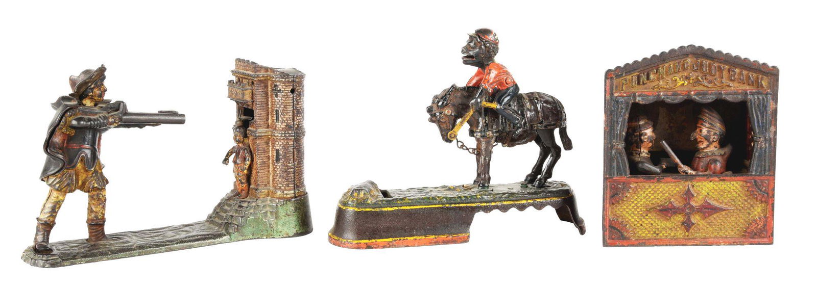 LOT OF 3: 'SPISE A MULE, PUNCH AND JUDY, AND WILLIAM (1 of 8)