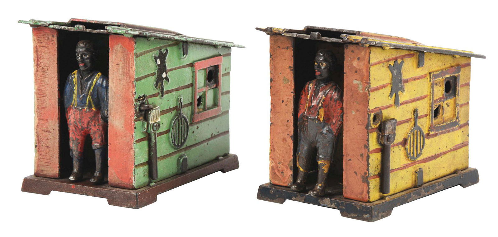 LOT OF 2: CABIN BANKS. (1 of 5)